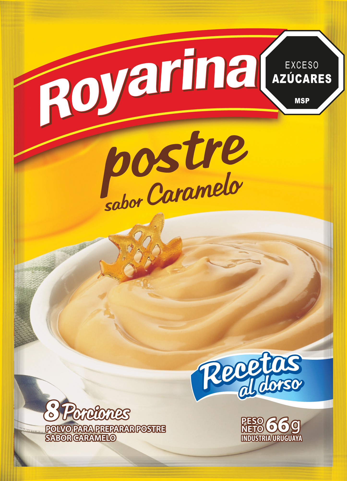 Postre Doble Caramelo x8 - Nerilan Uruguay